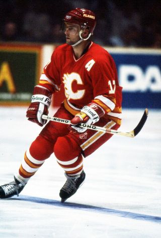Nhl,  World Hockey Rene Bourque Vint.  Negative Calgary Flames