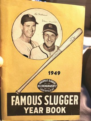 Louisville Slugger 1949 Famous Slugger Year Book