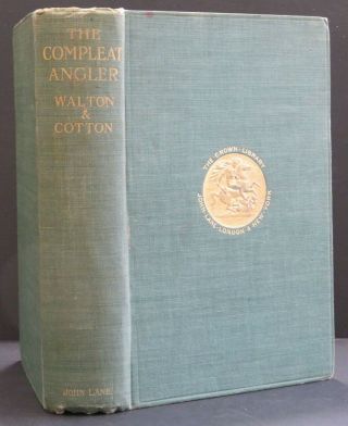 The Compleat Angler Hb Uk Izaak Walton & Charles Cotton 1904