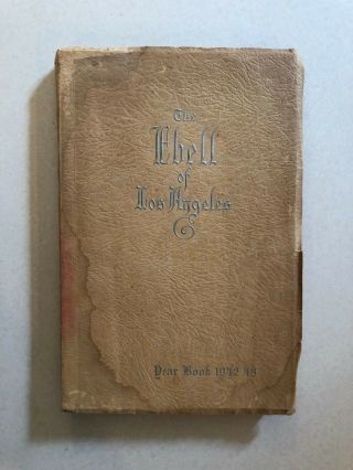 Vintage The Ebell Of Los Angeles Year Book 1942 - 3