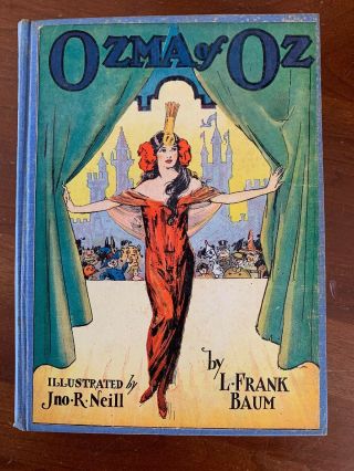 Ozma Of Oz Book Frank Baum 1907