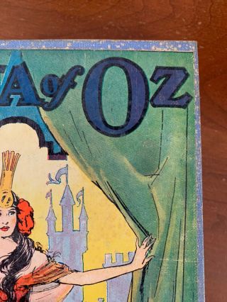Ozma Of Oz Book Frank Baum 1907 2
