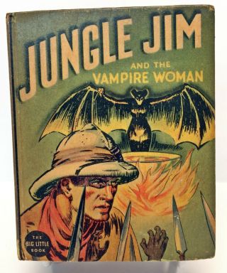 1937 Jungle Jim And The Vampire Woman 1139 Big Little Book Blb