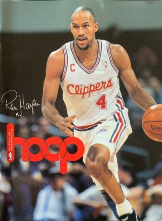 Los Angeles Clippers Official Program Ron Harper Cover (1993)