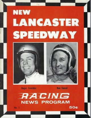 1969 Lancaster Speedway Modified Program - Treichler/cassel - Db