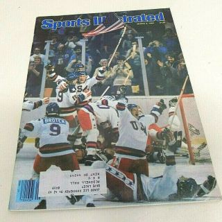 Vintage Sports Illustrated March 3,  1980 Usa Olympic Hockey Miracle On Ice