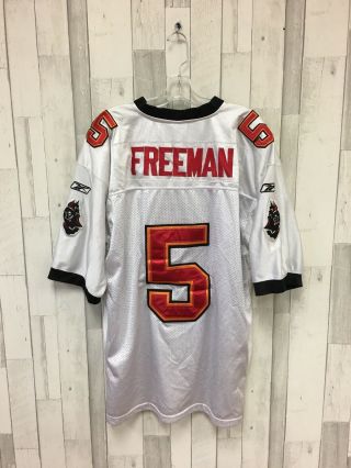 Josh Freeman 5 Tampa Bay Buccaneers Nfl Football Authentic Reebok Jersey Sz 54