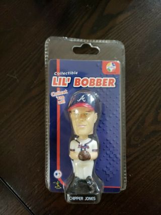 Lil Bobbers: Chipper Jones,  Atlanta Braves Mini Bobblehead Doll