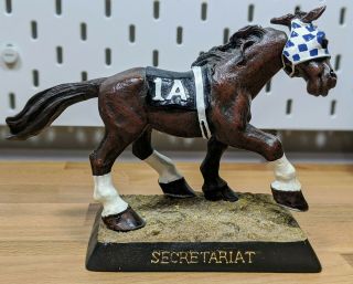 Secretariat 1a Bobblehead Horse Racing Kentucky Derby Triple Crown Winner