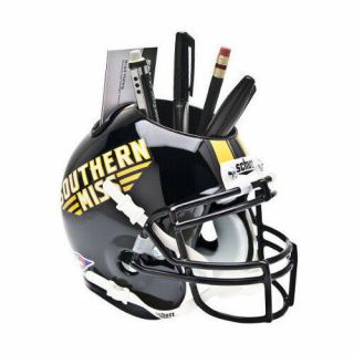 Southern Mississippi Golden Eagles Ncaa Football Schutt Mini Helmet Desk Caddy
