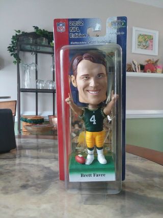2002 Brett Favre Green Bay Packers Edition Ud Playmaker Bobble Head