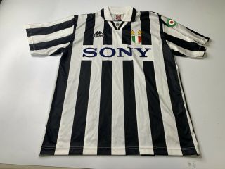 Vintage Kappa Juventus Italy Serie A Soccer Jersey Men’s Large