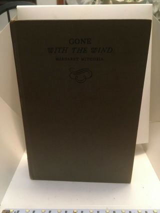 Gone With The Wind June 1936 1st Ed.  Oct.  Hc Margaret Mitchell Macmillan
