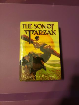 The Son Of Tarzan,  Edgar Rice Burroughs 1917,  A.  C.  Mcclurg,  1st Ed.
