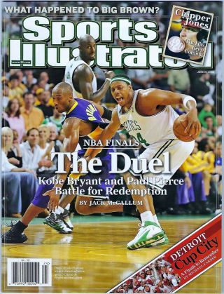 Boston Celtics Sports Illustrated Paul Pierce - Kobe Bryant No Label 2008