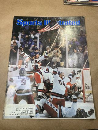 Sports Illustrated March 3,  1980 Miracle On Ice