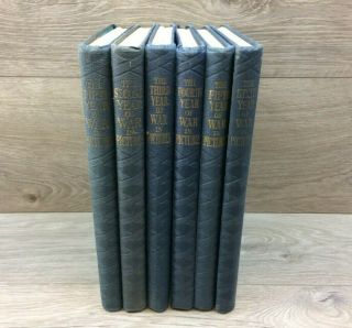 The War In Pictures - World War Two Six Volume Set (odhams Press Limited) 1946