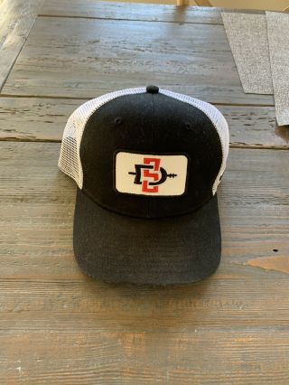 Nike Sdsu San Diego State University Aztecs Trucker Adjustable Snapback Hat