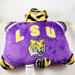Lsu Tigers Pillow Pet Large 18 " Plush Louisiana State University Euc Ln