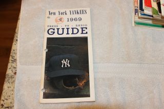 1969 York Yankees Baseball Media Guide