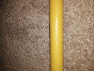 Old Vintage OFFICIAL WIFFLE BALL BAT Yellow Made USA Sports Toy Baseball 1980s 2