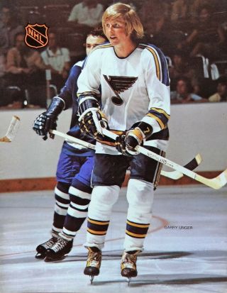 National Hockey League Philadelphia Flyers 1972 Program Gary Unger Cover