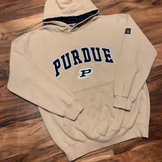 2000s Purdue Boilermakers College Colosseum Sweatshirt Hoodie VTG Size L 2