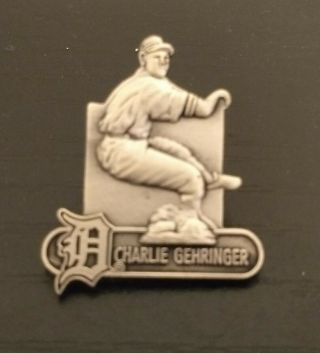 Detroit Tigers - Charlie Gehringer Statue Lapel Pin @ Comerica Park (sga)