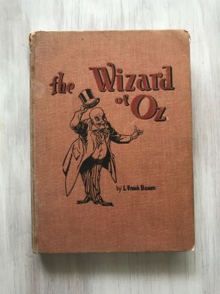 1956 Vtg The Wizard Of Oz L.  Frank Baum Wonderful Illustrations By Dale Ulrey Hc