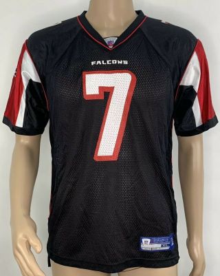 Youth Reebok Nfl Atlanta Falcons Michael Vick 7 Football Jersey Size Xl Black