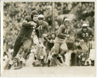 4 Vintage 8 X 10 Football Game Photos,  Early Action Shots