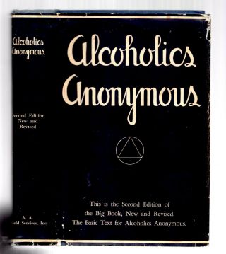 Alcoholics Anonymous 2nd Edition 13th Print 1972 Dj Aa Big Book