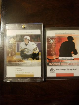 Sidney Crosby Rookie Redemption 04 - 05 Sp Authentic 97/399,  Redemption
