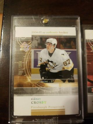 Sidney Crosby Rookie Redemption 04 - 05 Sp Authentic 97/399,  Redemption 2