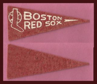 Vintage 1950’s Boston Red Sox Baseball Pennant Wow