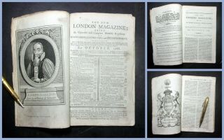 1787 1st London Mag.  Captain Cook 
