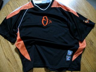 Majestic Baltimore Oriole Jersey Size Lt (large - Tall) Rare Vintage