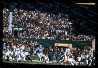 Cleveland Browns Vs Detroit Lions Nfl Football Vintage 35mm Color Slide
