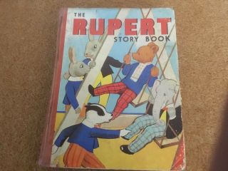 The Rupert Story Book - By Mary Tourtel.  Book And Spine Good