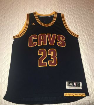 Cleveland Cavaliers 23 Lebron James Adidas Jersey Size: Large