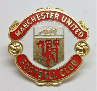 Manchester United Football Club Vintage Pin Badge