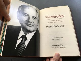 Easton Press - Perestroika by Mikhail Gorbachev 3