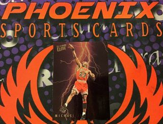 Michael Jordan 93 - 94 Fleer Ultra Basketball Scoring Kings Insert Rare