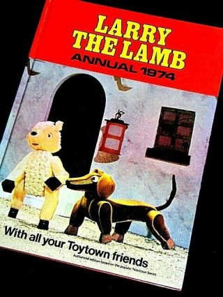 Larry The Lamb Annual 1974 Tv Toytown Fairy Tales Watch With Mother