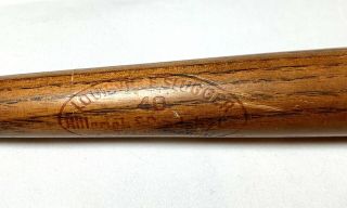 Antique Tournament State Souvenir Louisville Slugger 40 Baseball Bat/billy Club