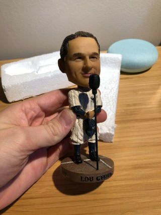 Lou Gehrig " Luckiest Man " York Yankees Limited Edition Bobblehead - Mn Twins