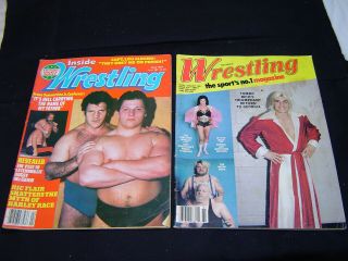 1981 Wrestling Grab Bag Featuring Tommy Rich Lou Albano Misc Lady Wrestlers