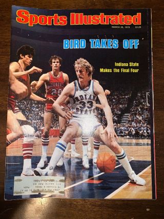 Larry Bird - Sports Illustrated - March 26,  1979 (m)