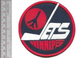 Hockey Wha Winnipeg Jets 1972 73 & 78 79 Winipeg Arena World Hockey Ass 4in Sm