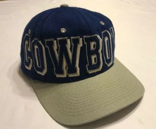 Vintage 90’s Dallas Cowboys Hat Big Logo Snapback Drew Pearson Nfl
